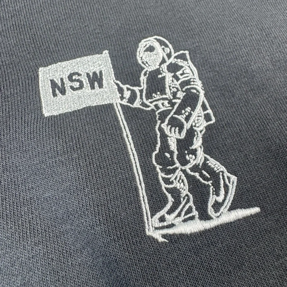 Nike NSW Club Pullover Astronomy Club Hoodie Black Men's Size L HQ8594-010‎